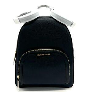 Michael Kors Medium Jaycee Backpack Black/Gold